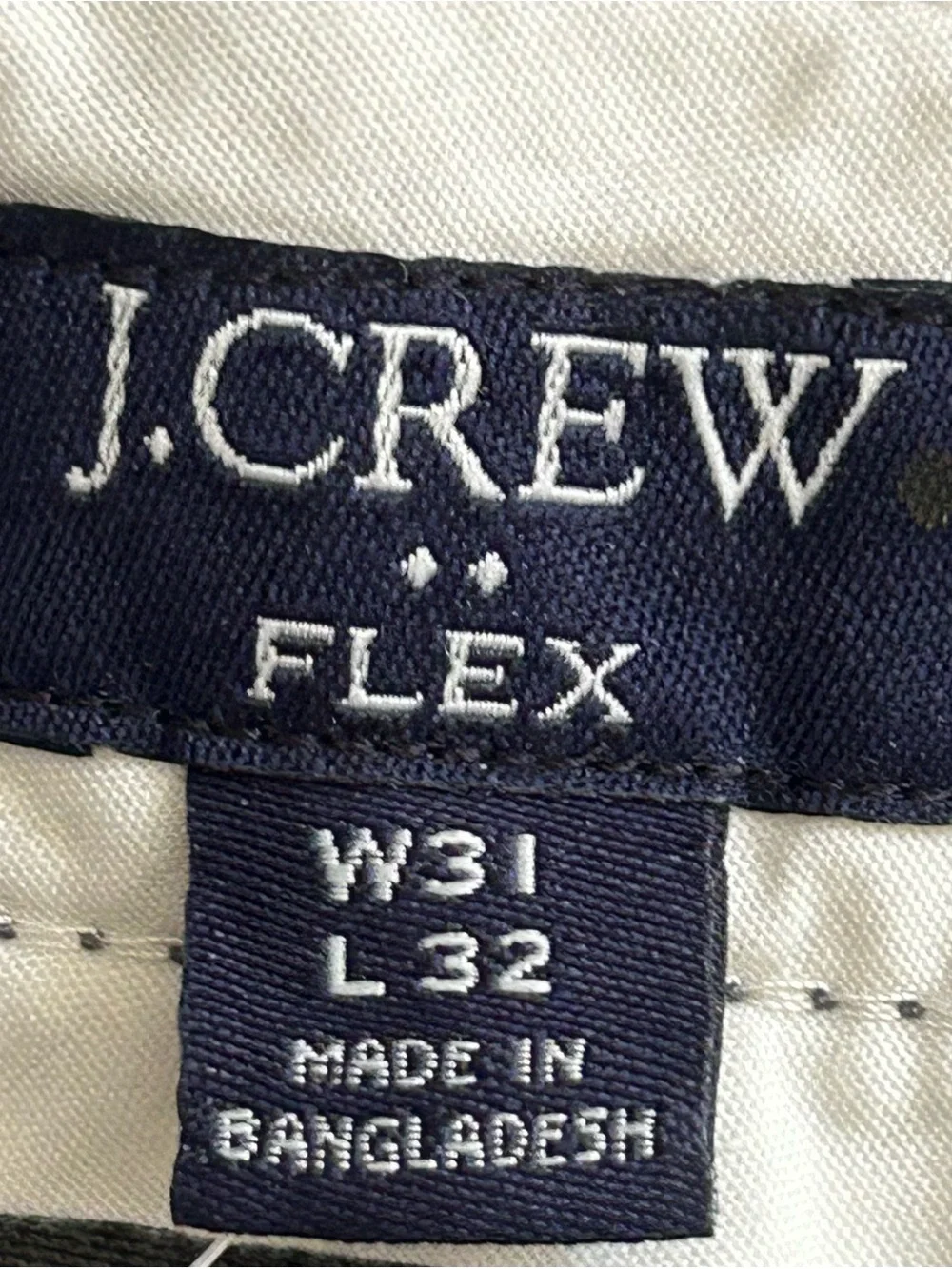 J. Crew Flex Men's Dark Gray Chino Pants - Classic Slim Straight Fit NWT 31/32